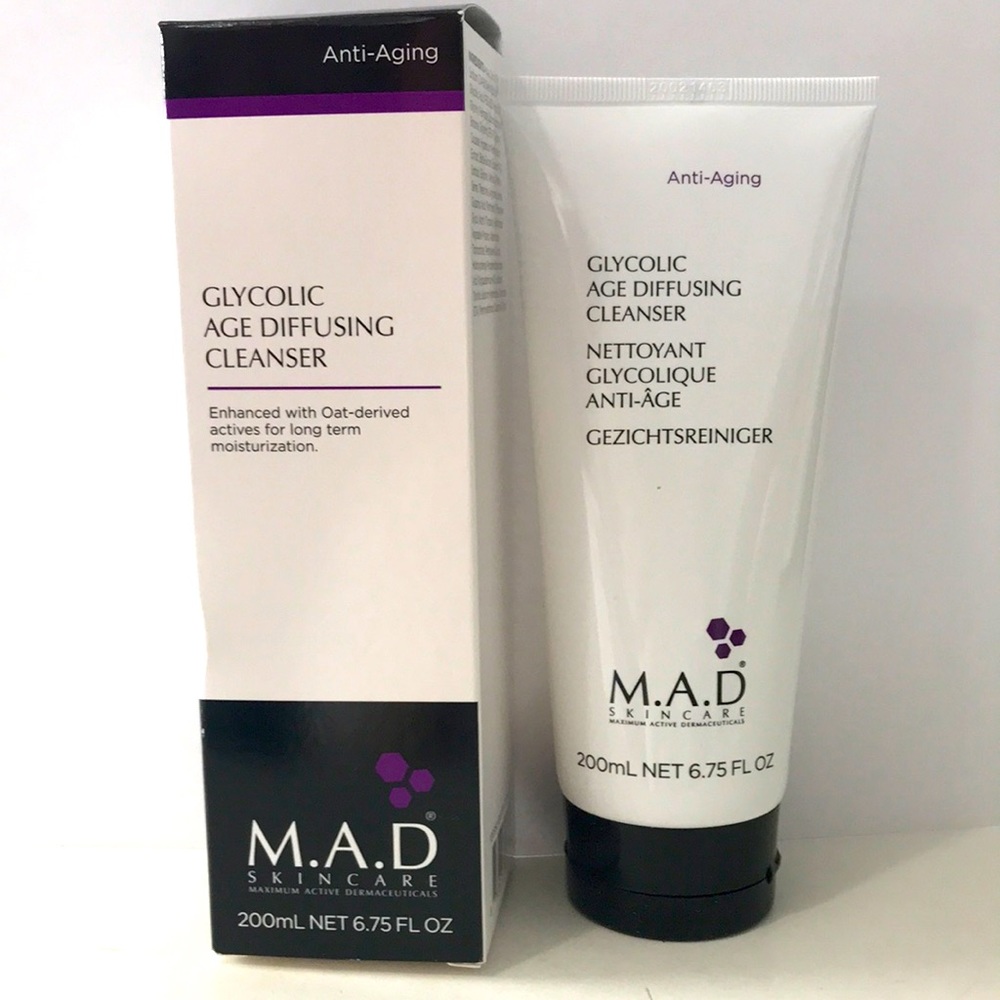 M.A.D Skincare Glycolic Age Diffusing Cleanser 6.75 FL OZ